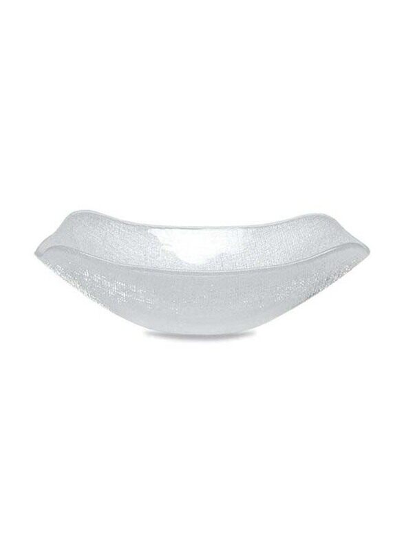 

Fortessa 30cm Glass Kerala Coupe Square Deep Bowl, Clear