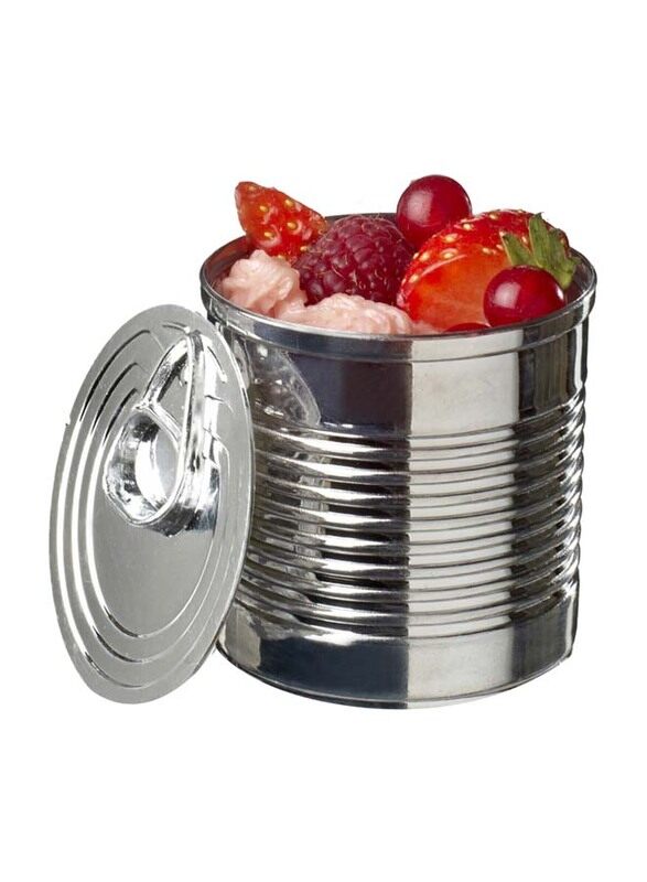 

Solia 60ml 200-Pieces Tin Can, Silver