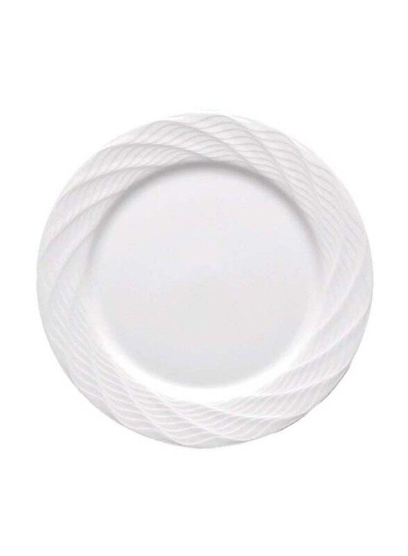 

Fortessa 25cm FBC Ocean Round Dinner Plate, White