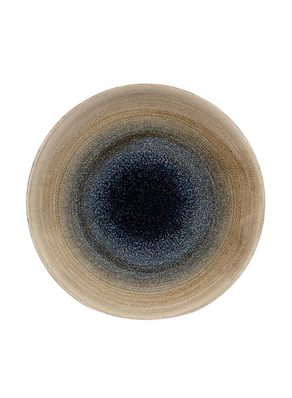

Churchill 8.67-inch Stonecast Aqueous Bayou Evolve Coupe Plate, Brown
