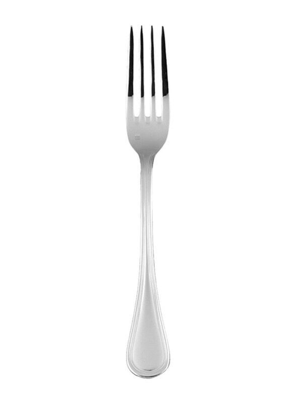 

Fortessa 8.2-inch Filet Stainless Steel Table Fork, Silver