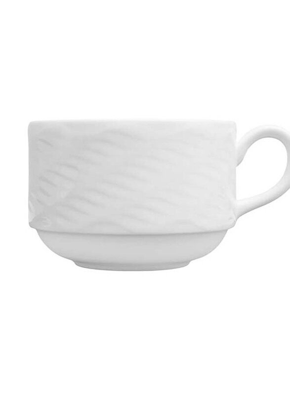 

Fortessa 8oz FBC Ocean Stack Round Coffee Cup, White