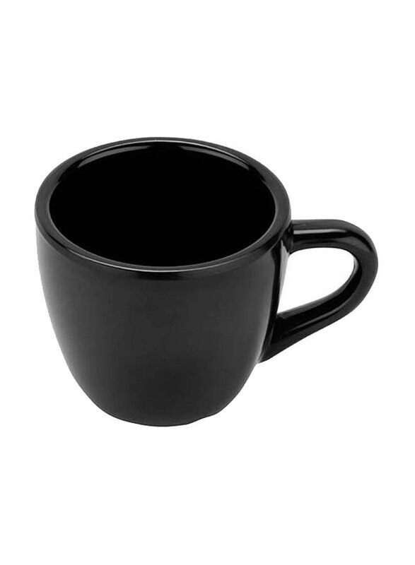 

GET USA Rim-Full Handle Beer Cup, 3Oz, Black