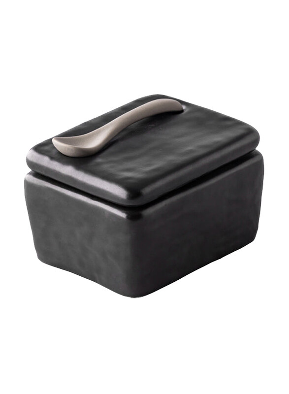 

Stylepoint Pepper/Salt Set with Mini Spoon, QR17250, Black