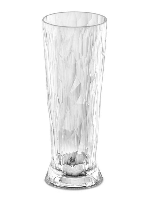 

Koziol 500ml Club No 11 Pilsner Beer Glass, Crystal Clear