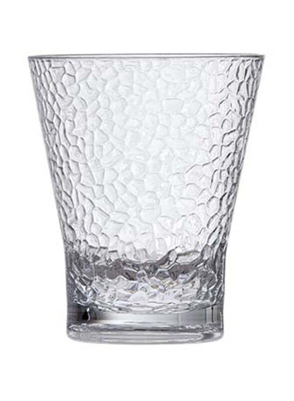 

Fortessa 295ml Outside Hammered Juice Glass, Clear