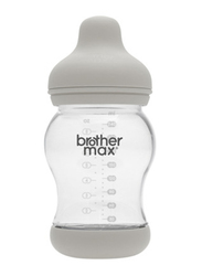 Brother Max + M teat PP Anti-Colic Baby Feeding Bottle 240ml, BM108G, Grey