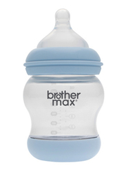Brother Max + S teat PP Anti-Colic Baby Feeding Bottle 160ml, BM107B, Blue