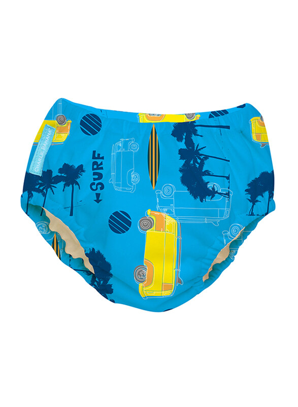 

Charlie Banana Malibu Reusable Swim Diaper, Large, 1 Count