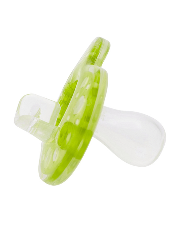 Brother Max Silicone Cherry Soother, 6 Month+, Green