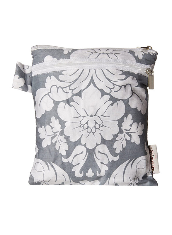 

Bebe Au Lait Petit Wet and Dry Diaper Bag, NBSCS, Chateau Silver