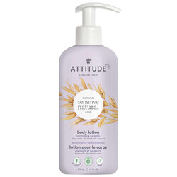 ATTITUDE Soothing Body Lotion for Dry & Sensitive Skin, With Oatmeal, EWG Verified, Dermatologist-tested & Hypoallergenic, Vegan & Cruelty-free Body Moisturiser, Chamomile, 473ml