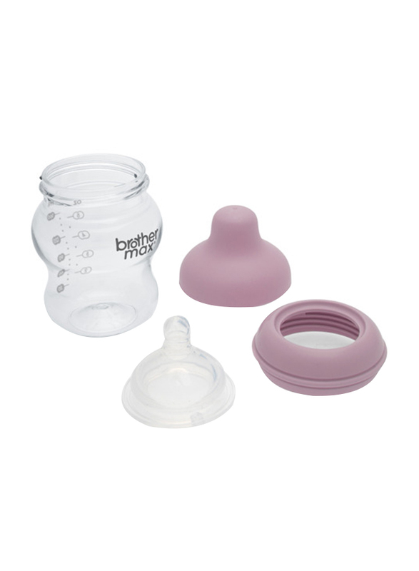 Brother Max PP Extra Wide Neck Baby Feeding Bottle 160ml, BM109p, Pink
