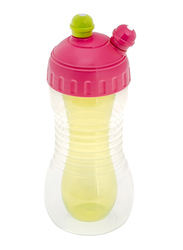 Brother Max 2-Drinks Cooler Sports Bottle, Pink/Green