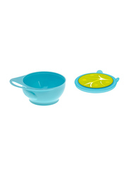 Brother Max Easy-Hold Snack Pot Bowl, Blue/Green