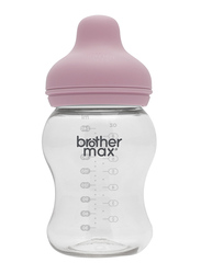 Brother Max PP Extra Wide Neck Feeding Bottle 240ml, Pink