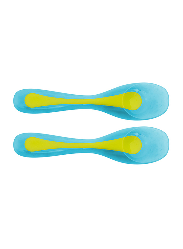 Brother Max 2 Travel Spoons, Blue/Green