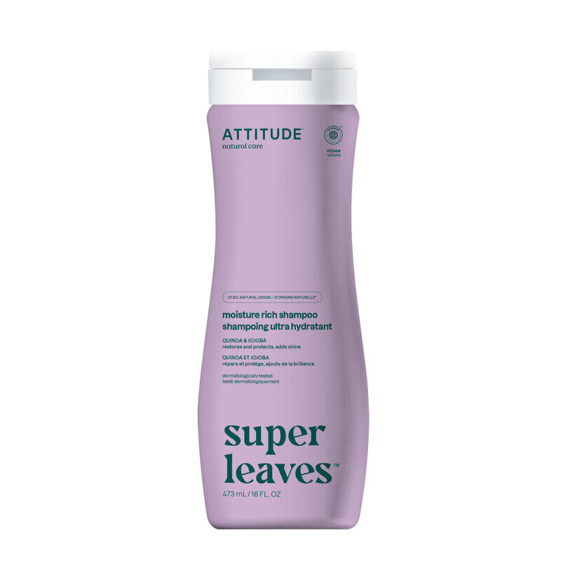 Attitude Super leaves Moisture Rich Shampoo, 473 ml