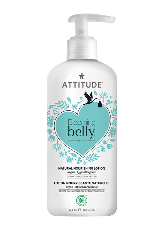 Attitude Blooming Belly Argan Nourishing Lotion, 473ml