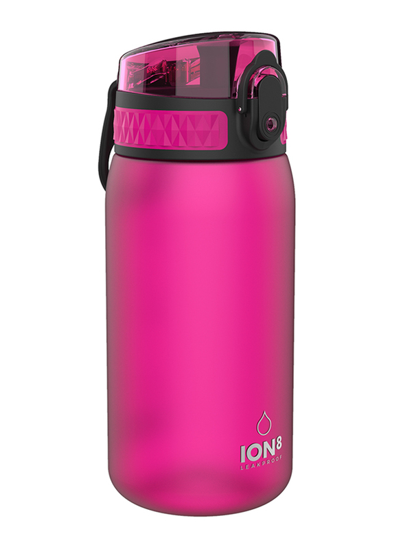 

Ion8 Pod Water Bottle, 400ml, Frosted Pink