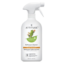 ATTITUDE Nature and Hypoallergenic All Purpose Bathroom Cleaner, Citrus Zest, 802ml (27.1 fl. oz.)