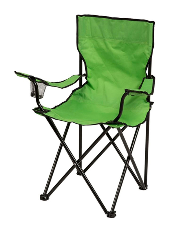 جينيريك كرسي تخييم قابل للطي، أخضر