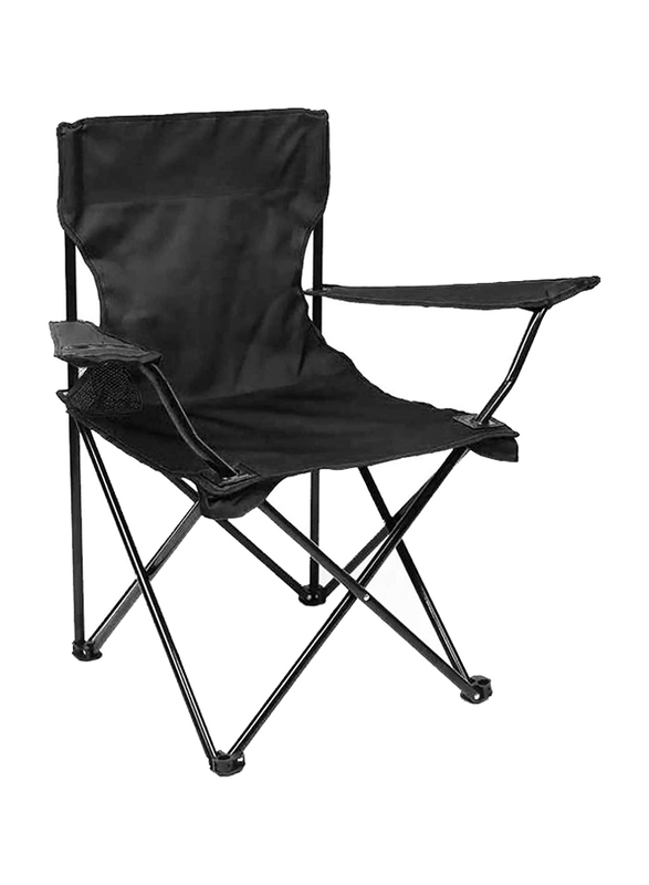 LP Foldable Camping Picnic Chair, Black