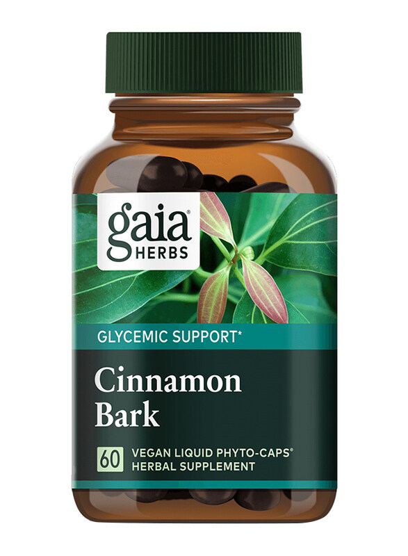 

Gaia Herbs Cinnamon Bark Herbal Supplement, 60 Vegi Capsules