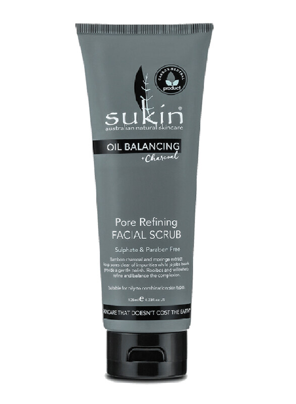 

Sukin Oil Balancing Char Pore Refining Facial Scrub, 125ml