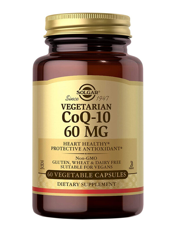 

Solgar Vegetarian CoQ-10 Dietary Supplement, 60mg, 60 Vegetable Capsules