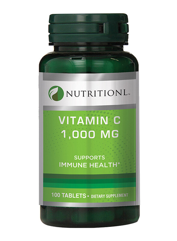 

Nutritionl Vitamin C Dietary Supplement, 1000mg, 100 Tablets