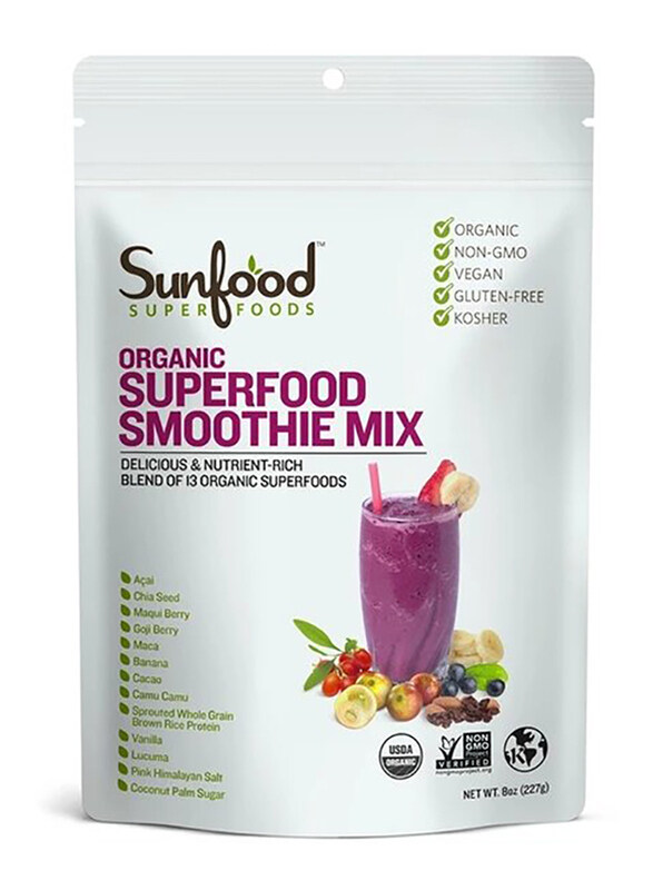 

Sunfood Superfoods Organic Superfood Smoothie Mix, 227g