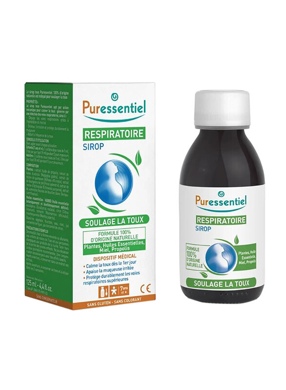 

Puressentiel Respiratory Cough Syrup, 125ml