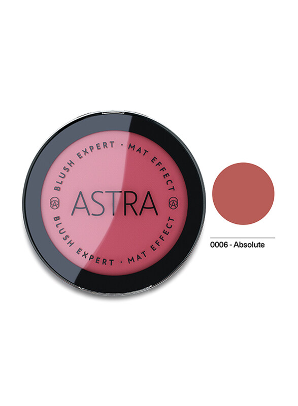 

Astra Blush Expert Mat Effect, 7gm, 06 Absolute, Brown