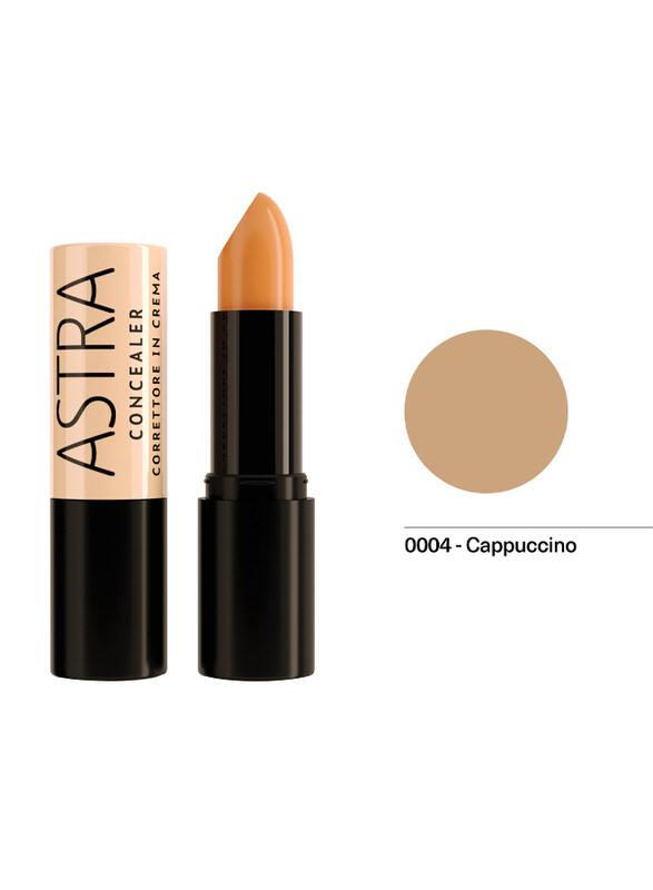 

Astra Concealer Correttore In Crema, 4.5gm, 04 Cappuccino, Beige