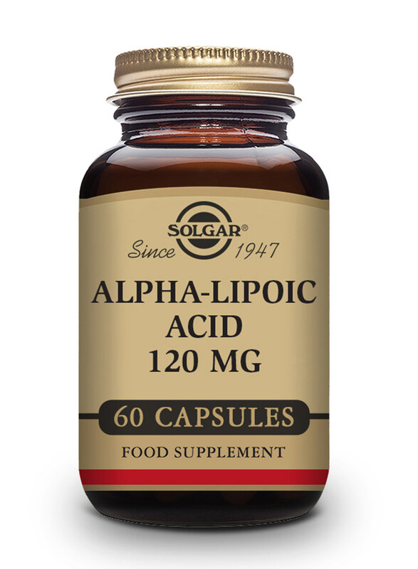 

Solgar Alpha Lipoic Acid Food Supplement, 120mg, 60 Vegetable Capsules