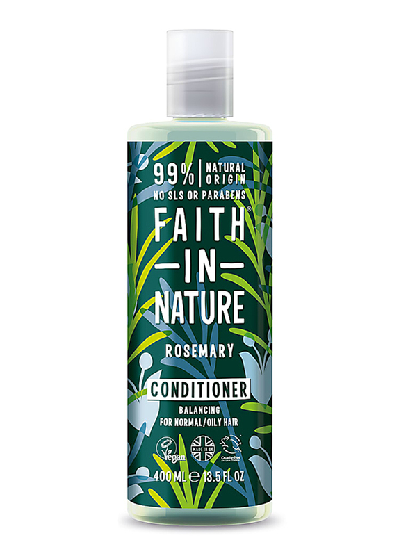 Faith In Nature Rosemary Conditioner for All Hair Types, 400ml