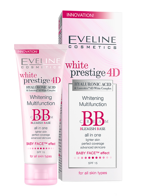 

Eveline Prestige 4D Whitening Multifunction Blemish Base Cream, 50ml