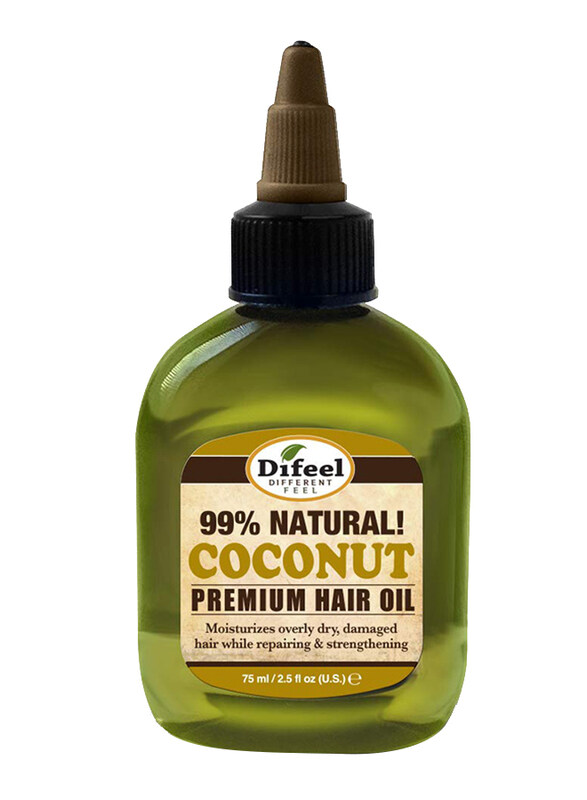 

Difeel Coconut Premium Natural Hair Oil for All Hair Types, 75ml