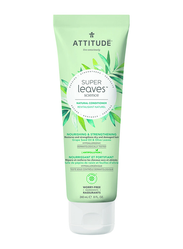 

Attitude Superleaves Cond Nourishing & Strengthen for Damaged Hair, 240ml