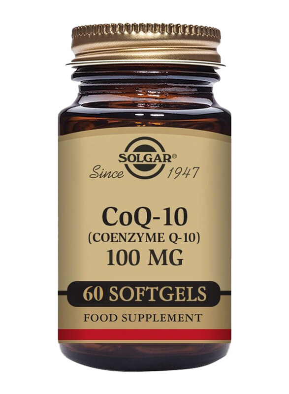 

Solgar CoQ-10 Food Supplement, 100mg, 60 Softgels