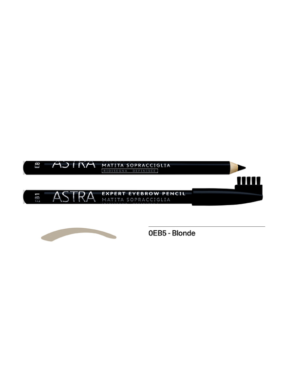 Astra Expert Eyebrow Pencil, 1.1gm, 0EB2 Blonde, Beige
