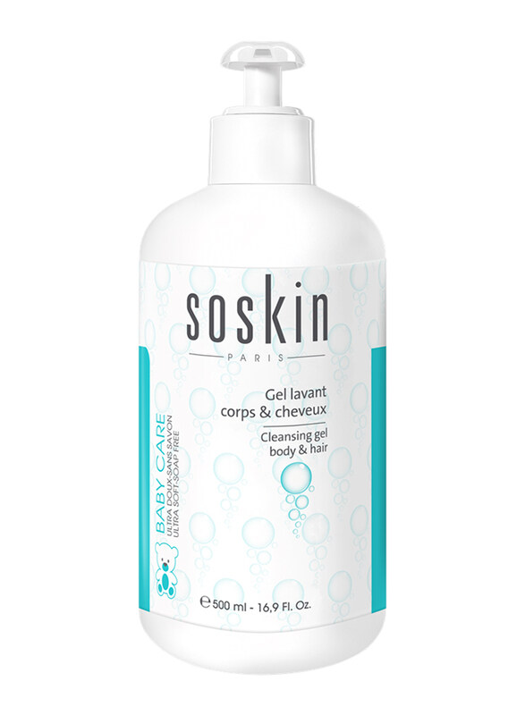 

Soskin Baby Body & Hair Cleansing Gel, 500ml