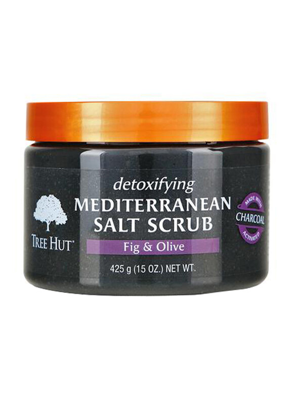 

Tree Hut Fig & Olive Detoxifying Mediterranean Salt Scrub, 15oz