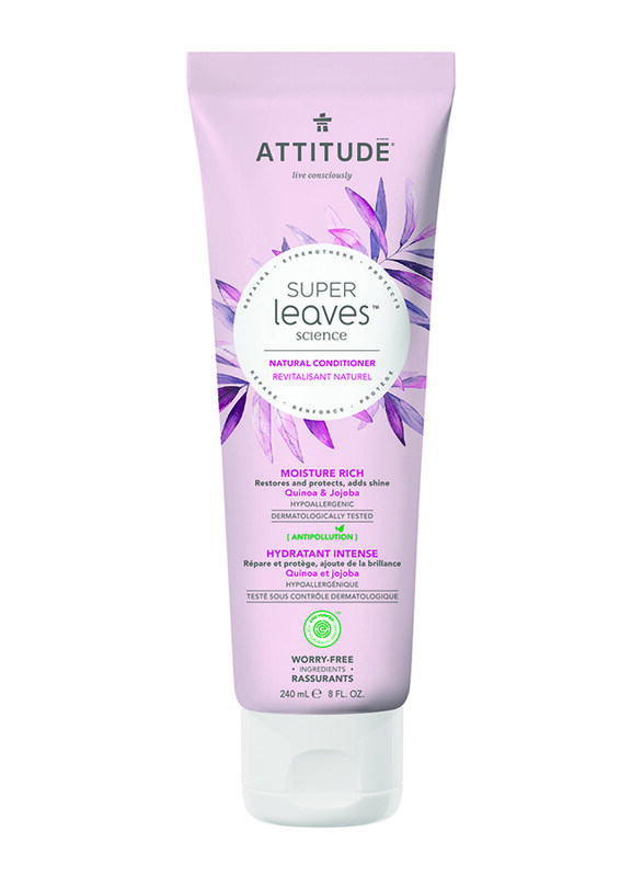 

Attitude Superleaves Moisture Rich Conditioner for All Hair Types, 240ml