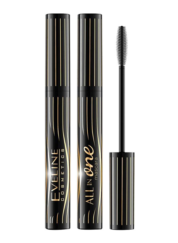 

Eveline All In One Mascara, 941548, 2 Pieces, 10ml, Black