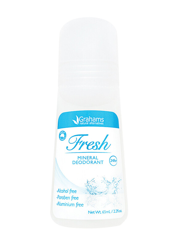 

Grahams Natural Fresh Mineral Deodorant, 65ml