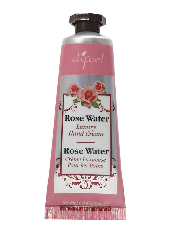 

Difeel Rosewater Luxury Moisturizing Hand Cream, 40gm