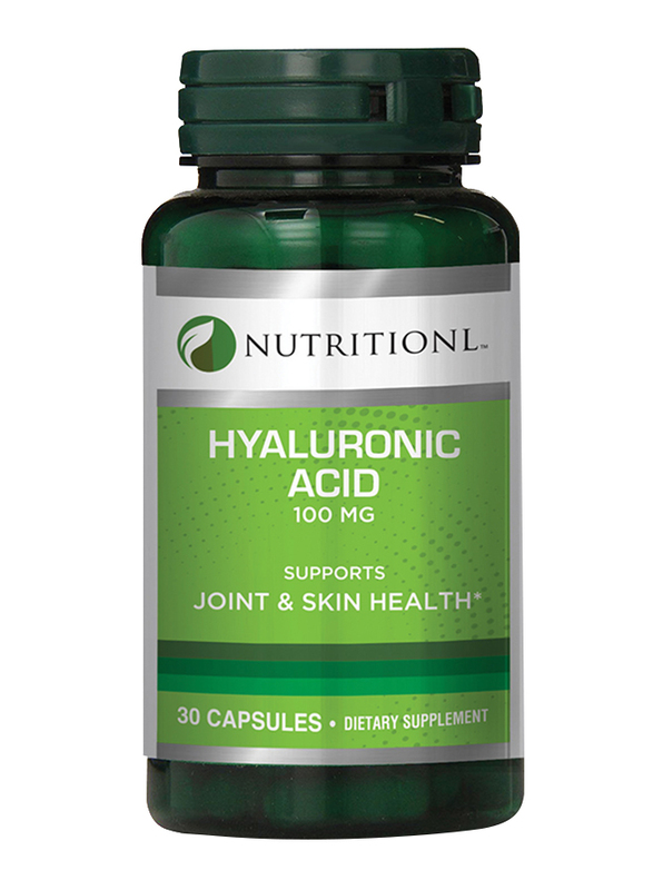 Nutritionl Hyaluronic Acid Dietary Supplement, 100mg, 30 Capsules