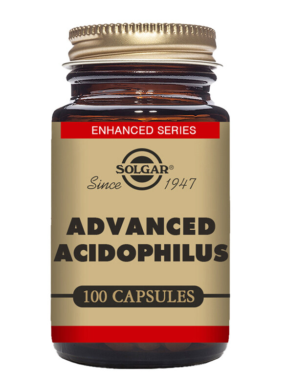 

Solgar Advanced Acidophilus Dietary Supplement, 100 Vegetable Capsules